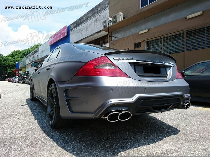 W219 CLS Class WALD Black Bison Style Bodykit